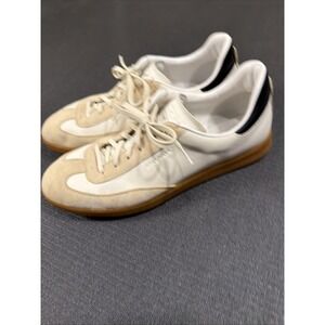 COLE HAAN Men Grandpro Turf Sneaker Size 13 M Ivory Tumbled Stone Suede C29161